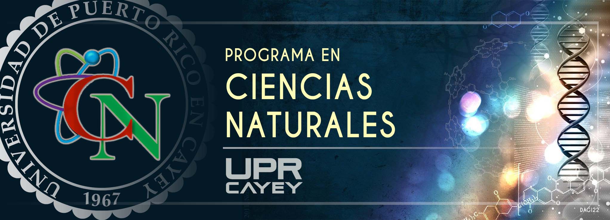 Banner área de Ciencias Naturales