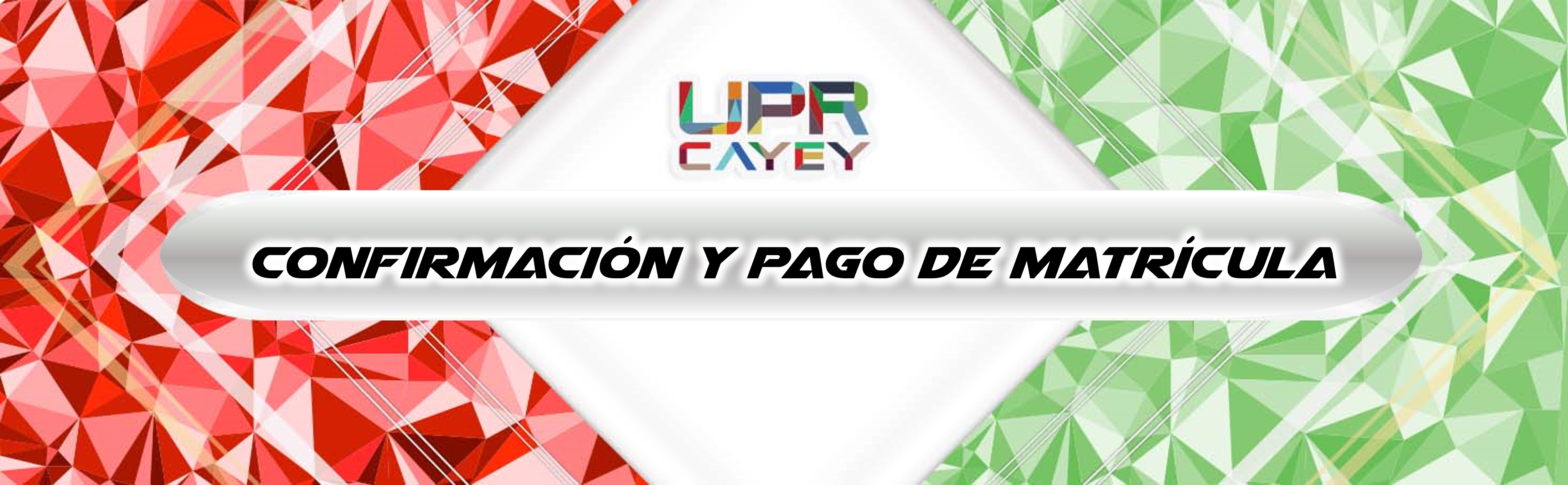 Imagen de banner confirmación y pago de matrícula