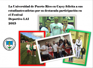 Imagen de los estudiantes-atletas que participaron en la LAI