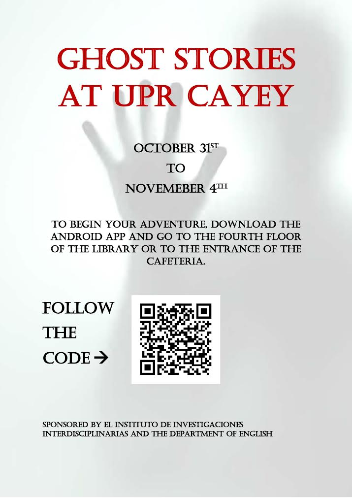 Imagen de promoción a la actividad Ghost Stories at UPR Cayey