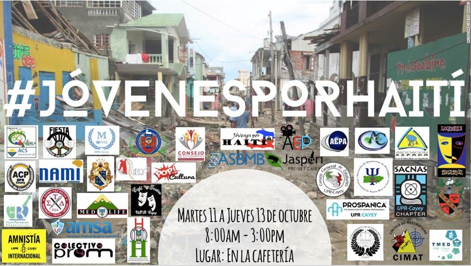 Imgen representativa a la iniciativa Jóvenes por Haití
