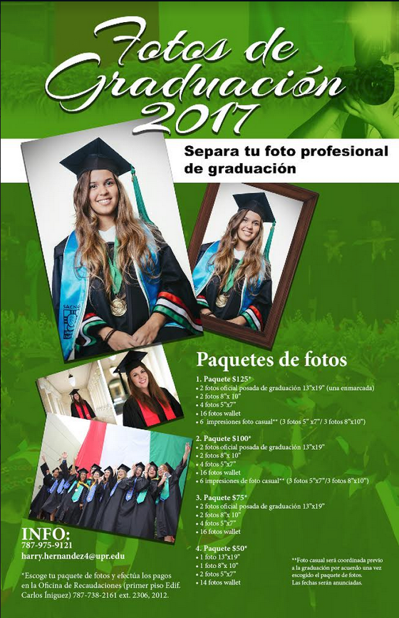 Imagen de Promoción al servicio de fotógrafo upr cayey