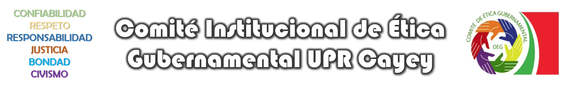 Banner Comité Instituciona deÉtica