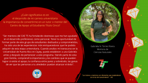 Semblanzas Tutores y Mentores CAETV Graduados Clase 2020 UPR Cayey  14 