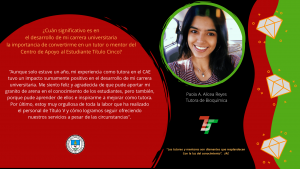 Semblanzas Tutores y Mentores CAETV Graduados Clase 2020 UPR Cayey  14 