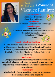 Imagen de Diseño Perfil Profesional Leeannie Vázquez Tutora Biología CAETV UPR Cayey Septiembre 2020