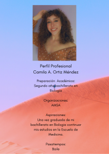 Imagen del Perfil Profesional Camila Ortiz