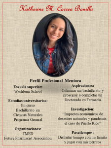 Imagen del Perfil Profesional Katherine Correa Mentora CAETV