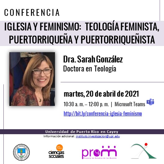 Imagen promoción de Iglesia y Feminismo