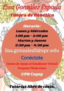 Imagen publicidad-lisa-gonzalez-espada-tutora-genetica-caetv-virtual-upr-cayey-enero-2021