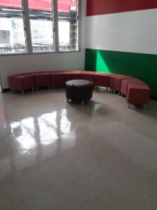 Imagen área de ambiente de servicio apropiado y acogedor