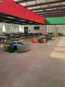 Imagen área de ambiente de servicio apropiado y acogedor