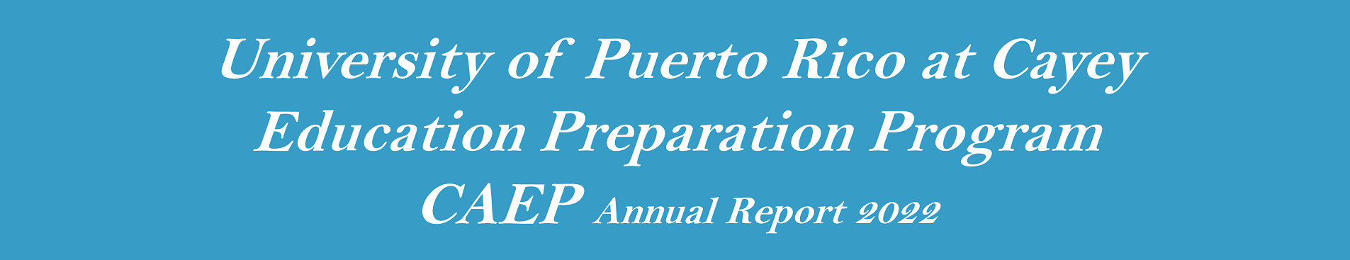 Banner CAEP Annual Report 2022