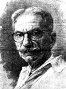 Imagen a lápiz de Ramón Frade León