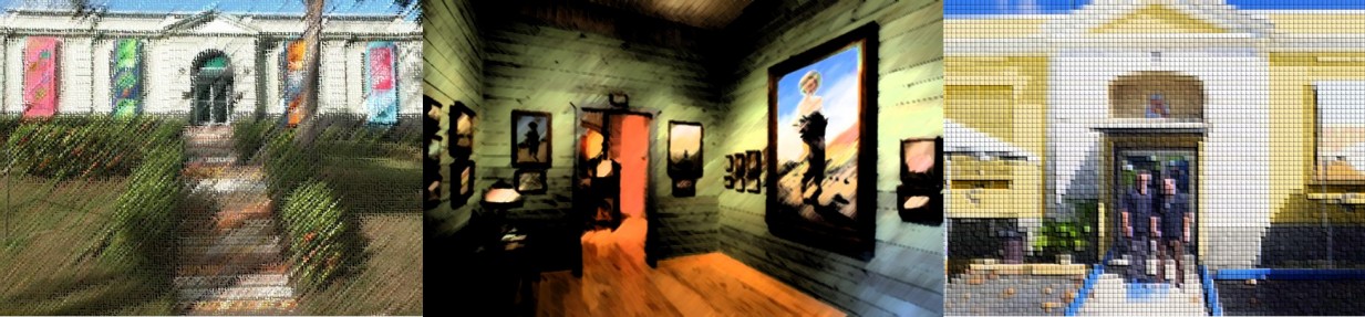 Arte creado con imágenes del Museo Dr. Pío López Martínez