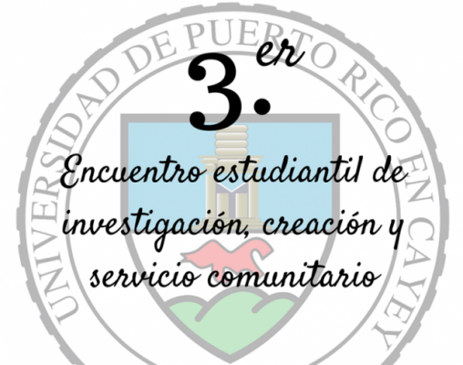 3re Encuentro Est Imagen representativa al 3er Encuentro estudiantil de investigación, creación y servicio comunitario