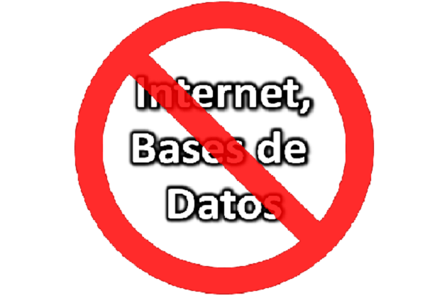 No Internet Imagen representativa a problemas de comunicaciones.