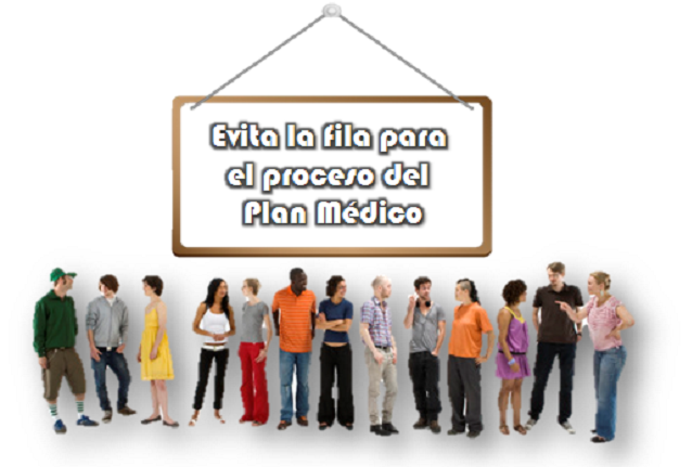 plan-medico Imagen representativa a la fila para el proceso de Plan Médico