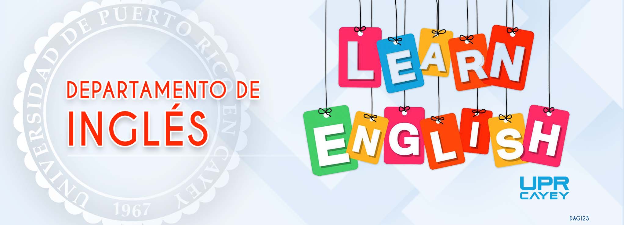 Imagen de Banner Inglés