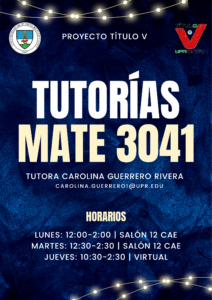 Imagen de Horario Carolina Guerrero Rivera Tutora Introducción Matemáticas Agosto 2023