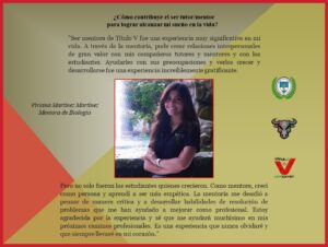 Imagen de Reflexión Viviana Martínez Martínez Mentora Biología CAE TV UPR Cayey Junio 2023