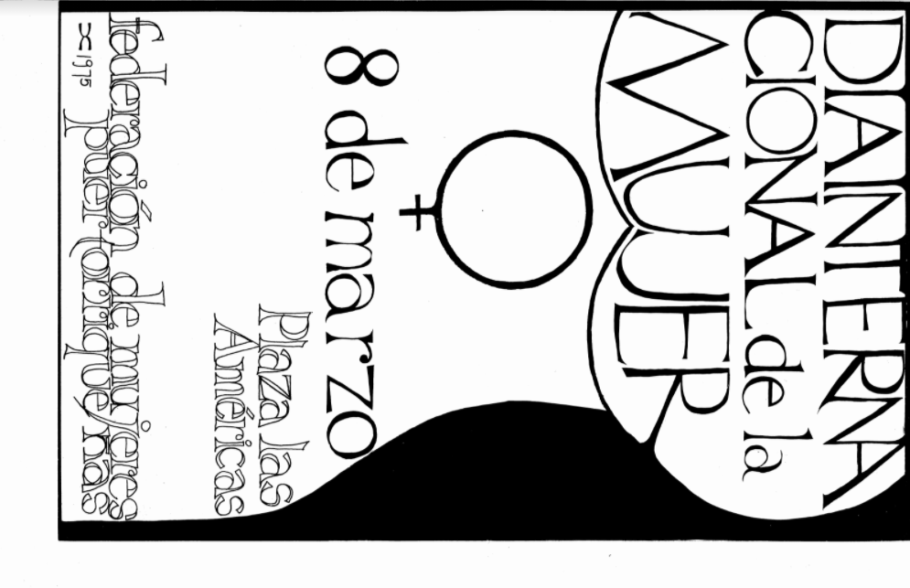 Día Internacional de la Mujer, 8 de marzo Plaza las Américas, (Anuncio