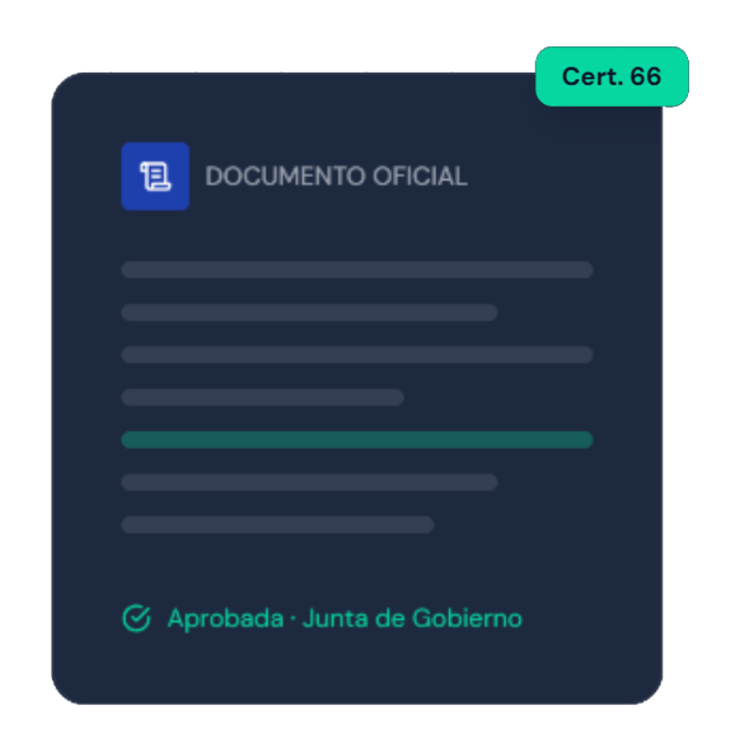 Enlace a Certificación 66