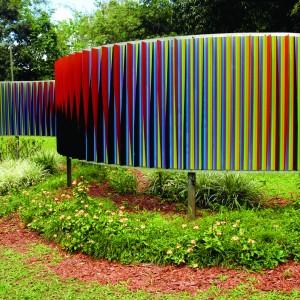Escultura de Carlos Cruz Diez