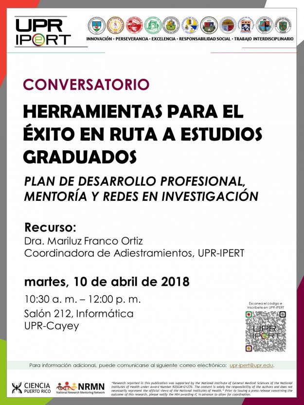 promocion-orientacion-TallerPDP-UPR-IPERT-Cayey