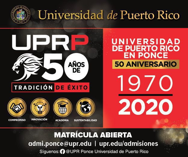 Afiche de Nuestro Aniversario UPRP 50