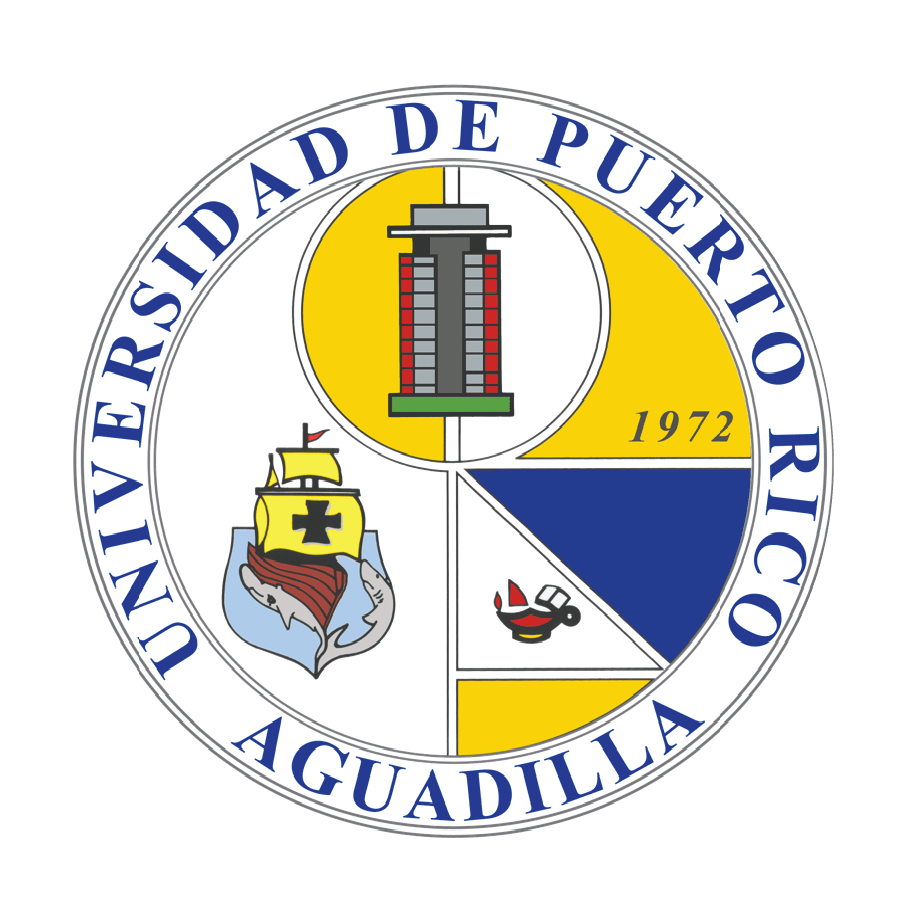 Logo de la Universidad de Puerto Rico en Aguadilla.