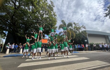 Equipo de porrismo del RUM