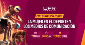 Afiche UPRH celebrará nuevamente coloquio sobre la mujer en el deporte