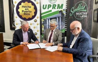 RUM y la Asociación Hecho en Puerto Rico firman alianza para impulsar el proyecto de Semillas Selectas UPR