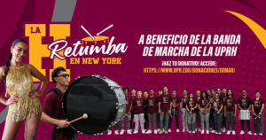 Afiche del evento de la Banda de la UPR Humacao en el Desfile Nacional Puertorriqueño en Nueva York