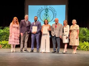 Graduación de la Escuela de Medicina.
