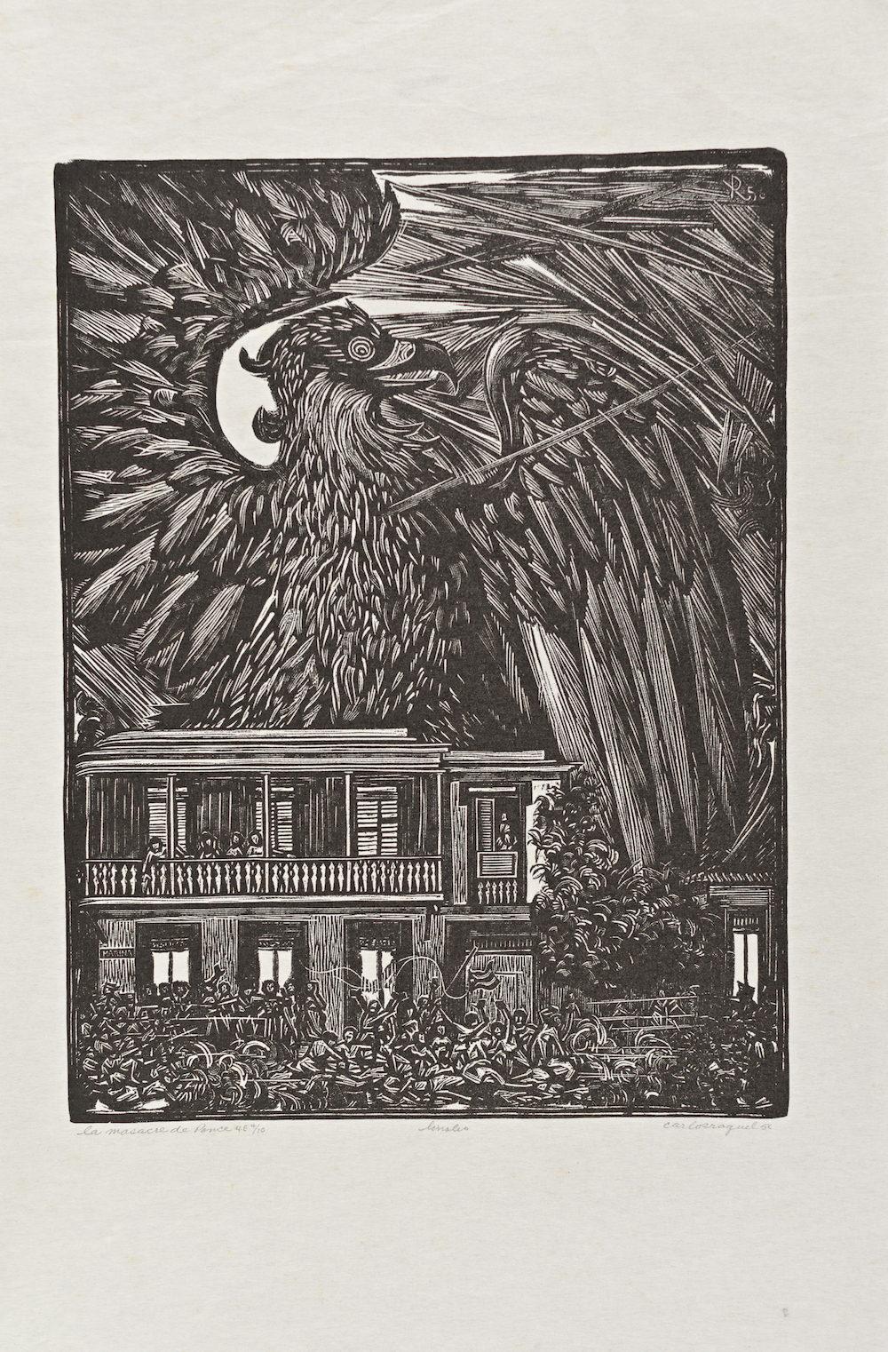 Expo Un grito social – Carlos Raquel Rivera, La Masacre de Ponce, 1956 Expo Un grito social - Carlos Raquel Rivera, La Masacre de Ponce, 1956