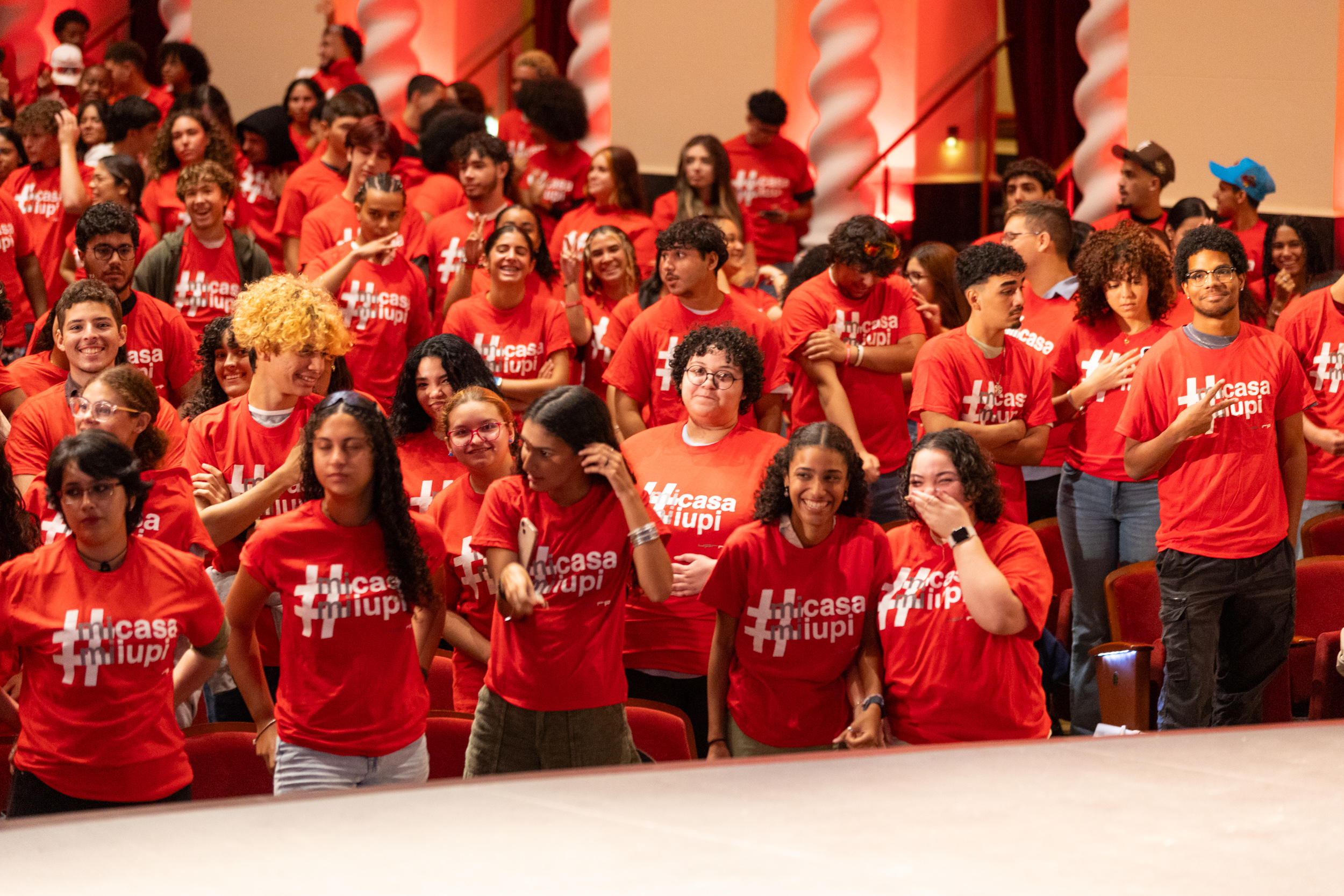 Nuevos universitarios participan de actividad de bienvenida en la IUPI Nuevos universitarios participan de actividad de bienvenida en la IUPI