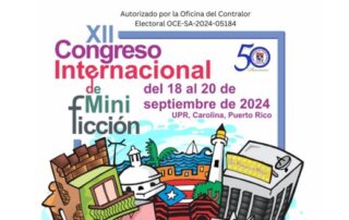 El Departamento de Español del Recinto de Carolina de la Universidad de Puerto Rico Anuncia el XII Congreso Internacional de Minificción