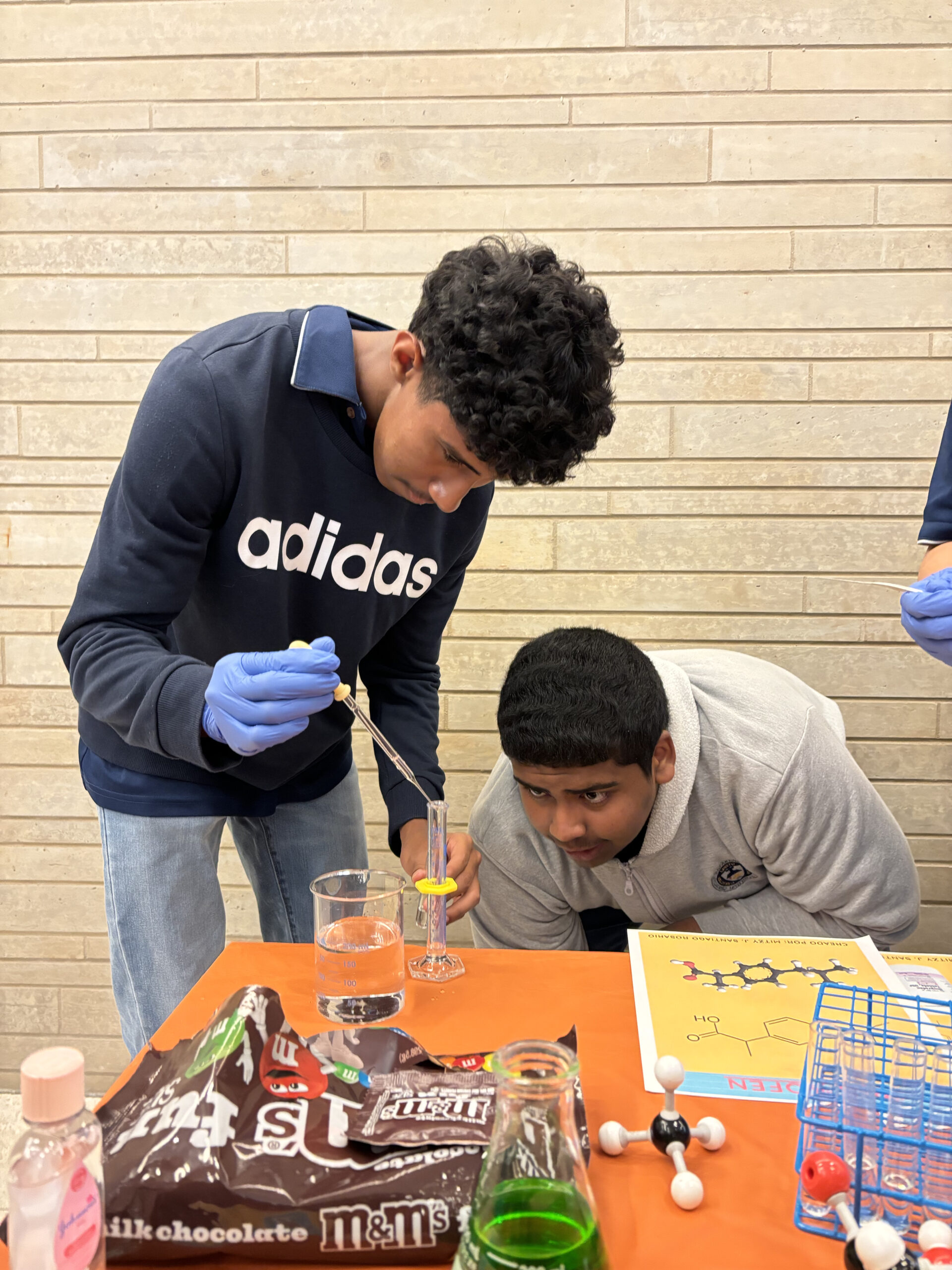 Jovenes se entusiasman con el estudio de las ciencias en la Casa Abierta del Centro Molecular UPR