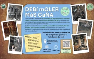 Debí moler más caña: El RUM inicia la celebración del centenario de Ingeniería Química con la participación de la industria del ron