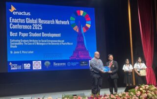 La Universidad de Puerto Rico en Utuado Celebra Reconocimiento Internacional Otorgado al Dr. Javier E. Pérez Lafont