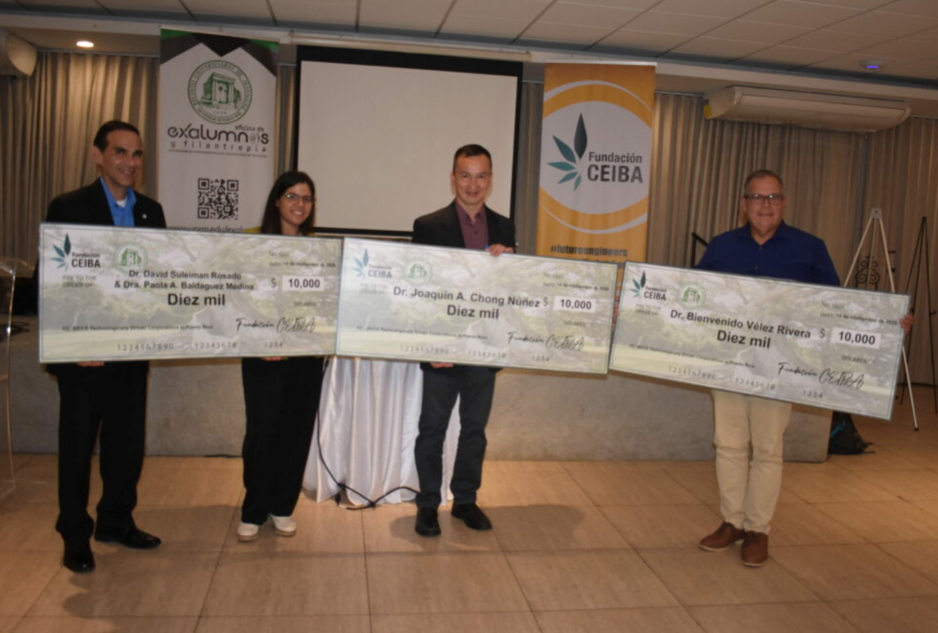 Fundación Ceiba impulsa a estudiantes y profesores del RUM con becas y subvenciones