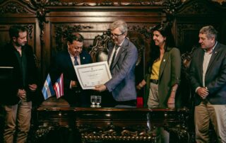 UNC confiere doctorado honoris causa a catedrático del RUM