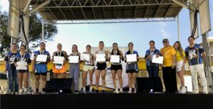 Entrega de premios categoría femenina