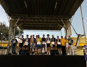 Entrega de premios categoría masculina