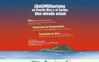 Celebran Jornada (Anti)militarismo en Puerto Rico