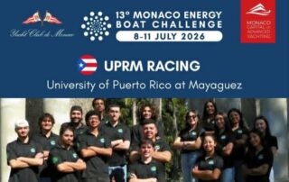 Bote solar diseñado por estudiantes del RUM competirá en Mónaco