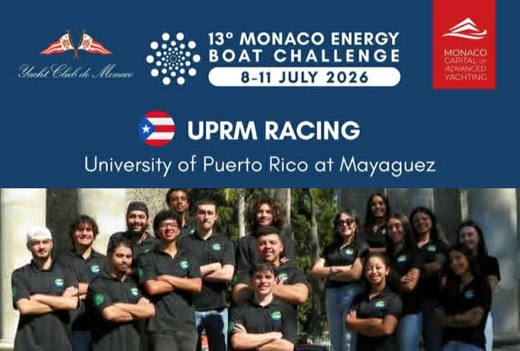 Bote solar diseñado por estudiantes del RUM competirá en Mónaco