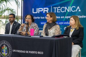 La presidenta de la Universidad de Puerto Rico, Dra. Zayira Jordán Conde, presenta UPR Técnica.